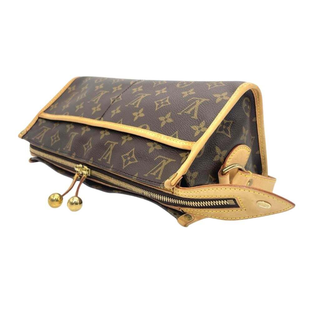LOUIS VUITTON Brown Monogram Canvas Shoulder Bag - Picture 3 of 10